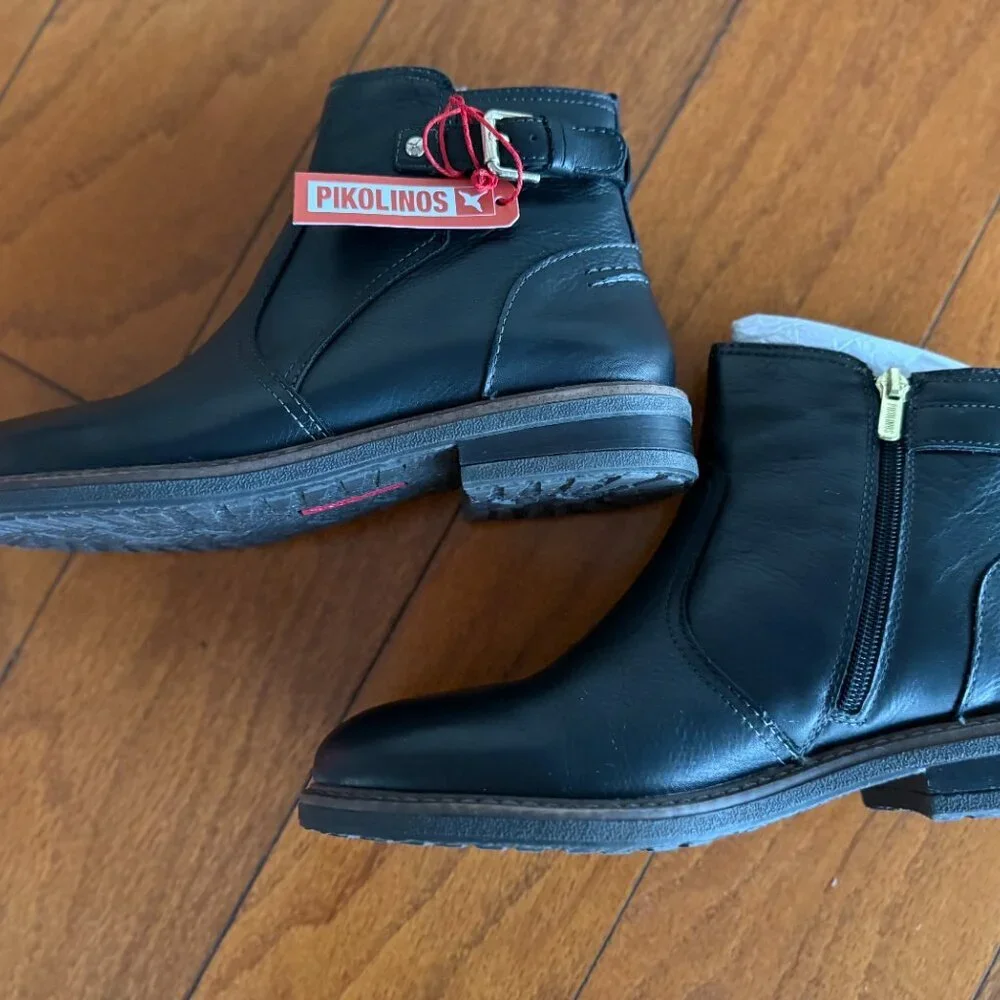 Pikolinos Flat Ankle boots Leather Aldaya for Woman SAVE $79.00